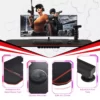 Costway 55'' Gaming Desk T Shaped Computer Desk Wfull Desk Mouse Pad&gaming Handle Rack5