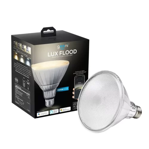 Lux Flood Smart Wi Fi Led Flood Light Bulb White Geeni1