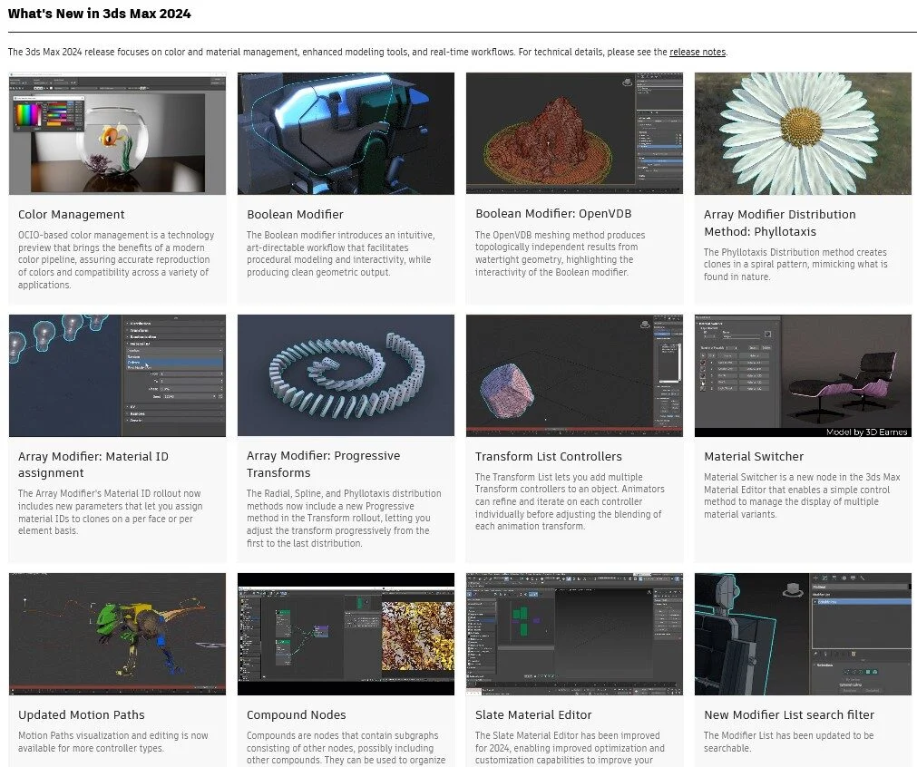 New 3ds Max 2024